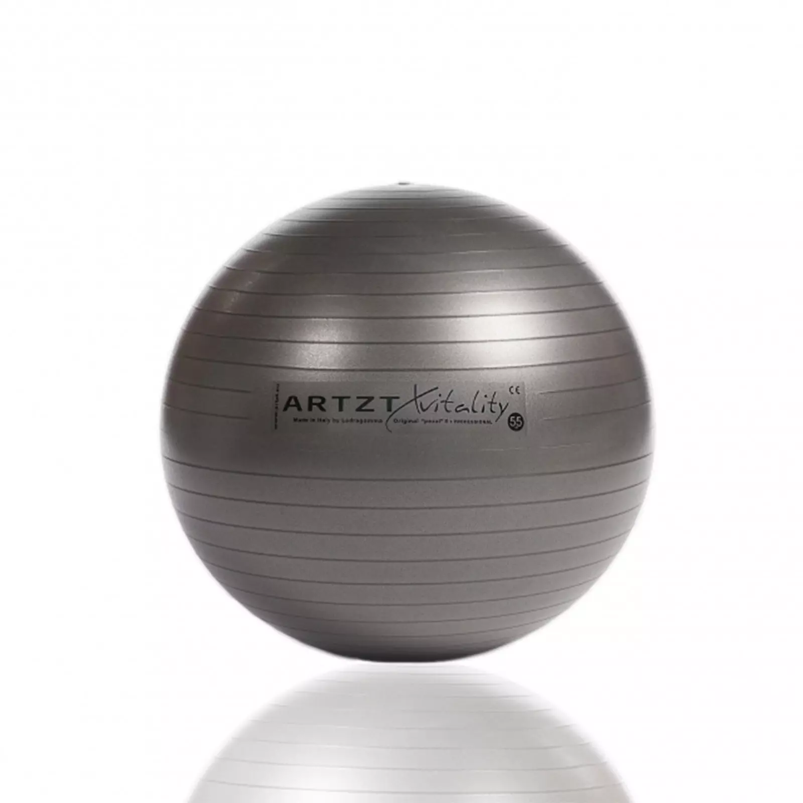 Artzt Vitality Gymnastikball Plus 55 cm Anthrazit Produktbild Frontansicht