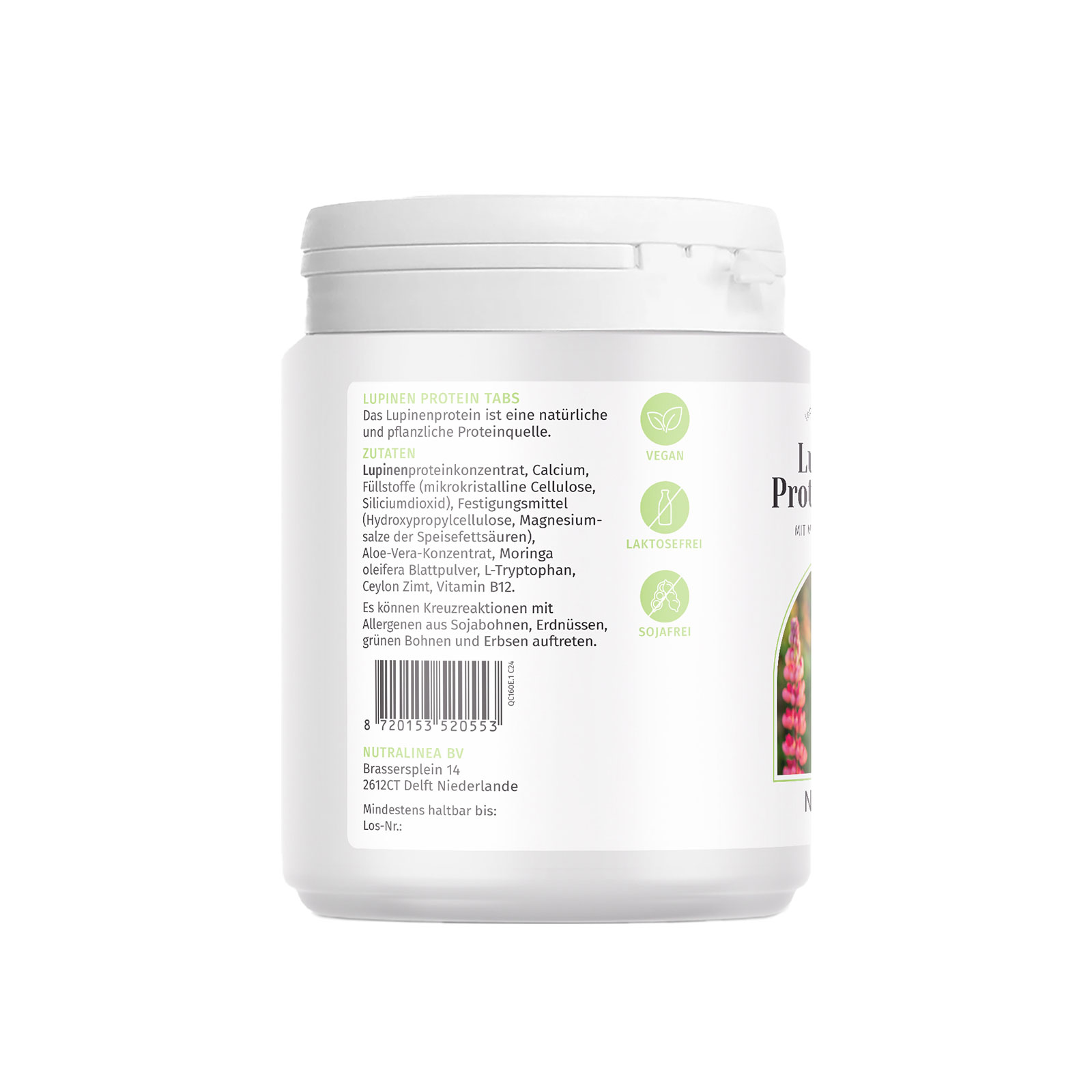 NutraLinea Lupinen Protein Tabs 550 links NutraLinea Lupinen Protein Tabs 550 links