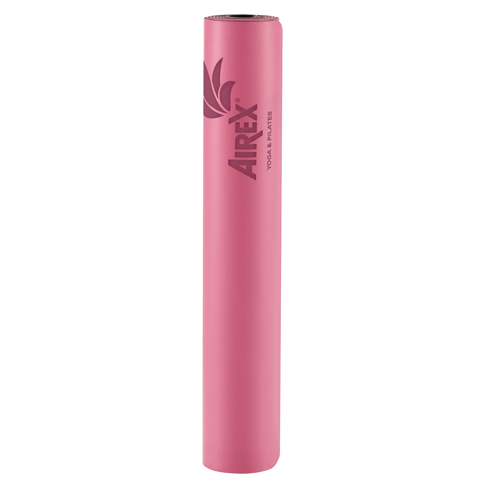 Airex Yoga Grip Mat Pink Produktbild gerollte Ansicht