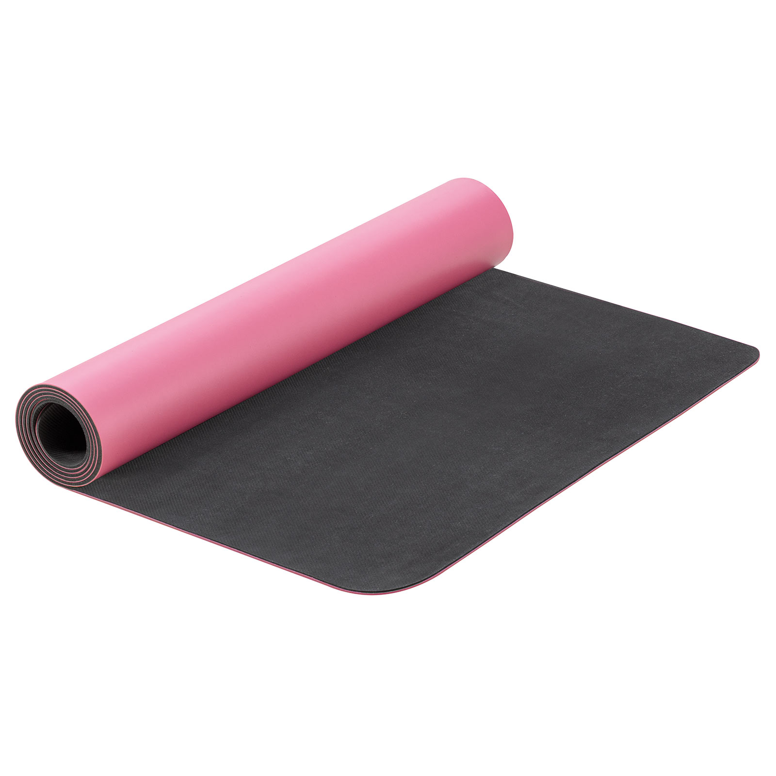 Airex Yoga Grip Mat Pink Produktbild gerollte Ansicht
