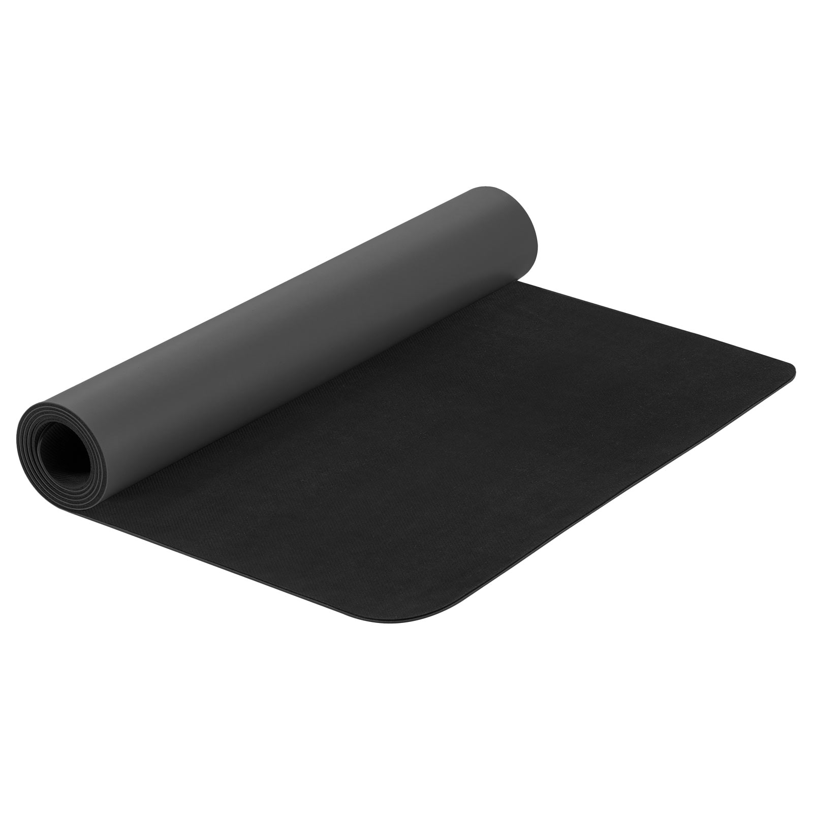 Airex Yoga Grip Mat Anthrazit Produktbild gerollte Ansicht
