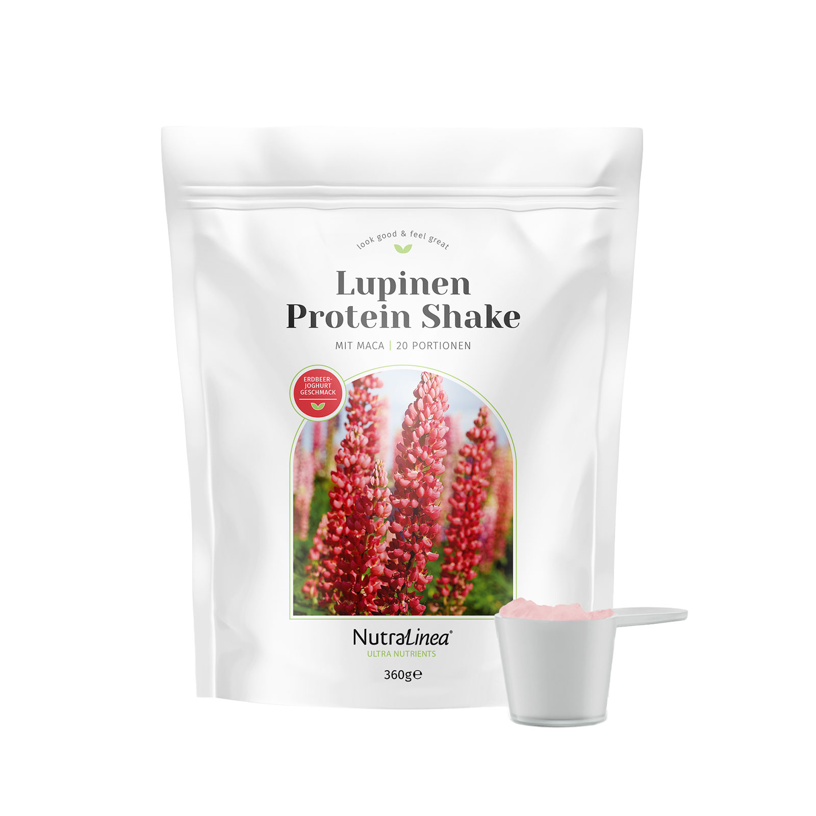 NutraLinea Lupinen Shake Erdbeere NutraLinea Lupinen Shake Erdbeere