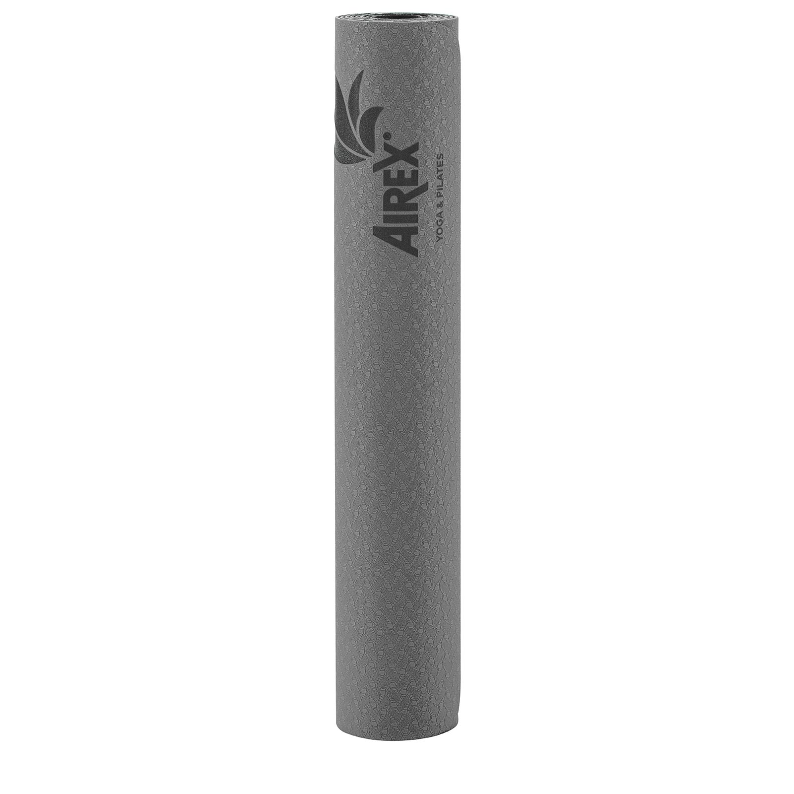 Airex Yoga Pro Mat Anthrazit Produktbild gerollte Ansicht